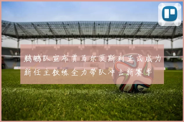 鹈鹕队宣布贾马尔莫斯利正式成为新任主教练全力带队冲击新赛季