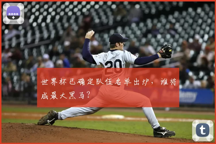 世界杯已确定队伍名单出炉,谁将成最大黑马?